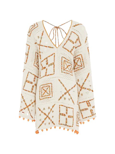 Marva Crochet Mini Dress