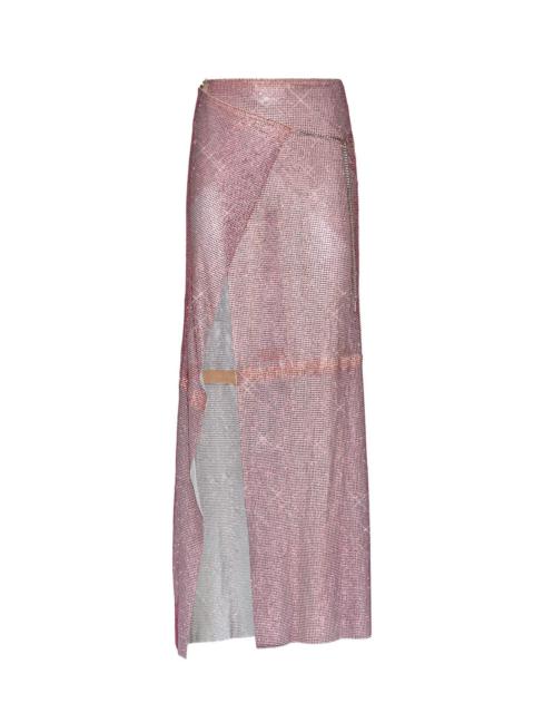 RHINESTONED PAMELA SKIRT COSMO