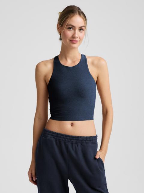 Spacedye High Neck Cropped Tank