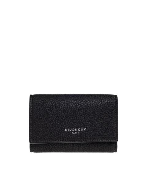 logo leather keyring