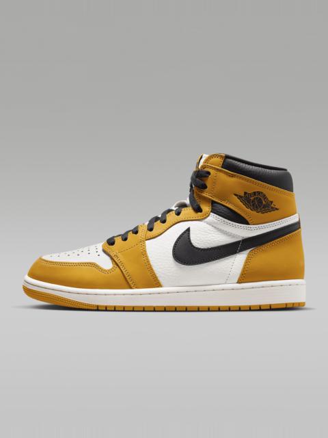 Air Jordan 1 Retro High OG "Yellow Ochre" Men's Shoes