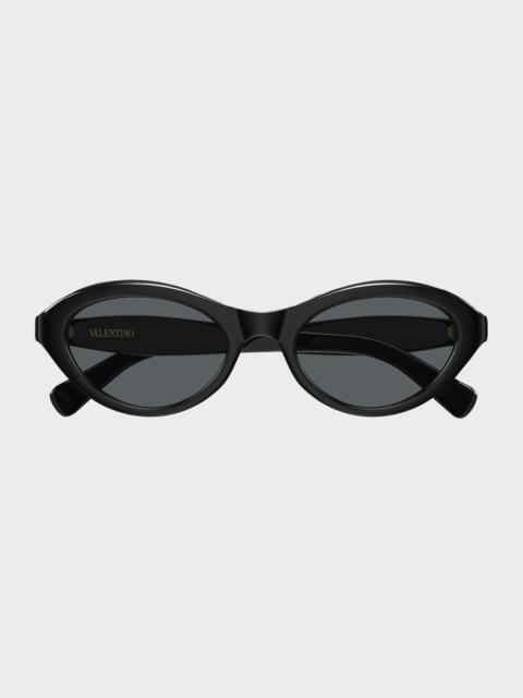 VLogo Signature 52mm Cat-Eye Sunglasses