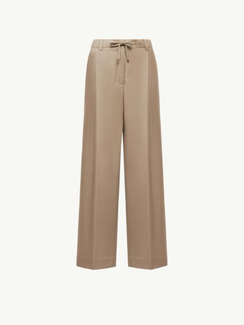 Wool Gabardine Tailored Pants