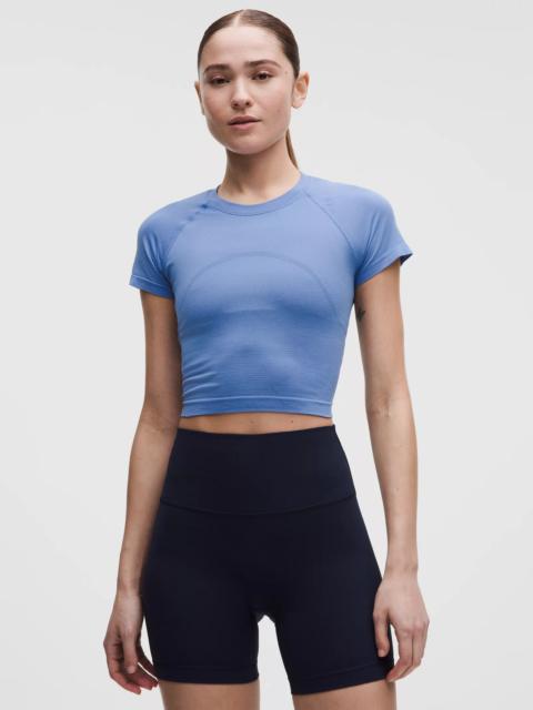 Swiftly Tech Cropped Short-Sleeve Shirt 2.0