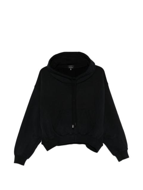 drawstring hooded hoodie