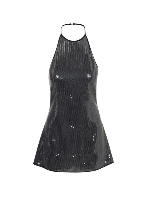 BIANCA DRESS - BLACK SEQUIN
