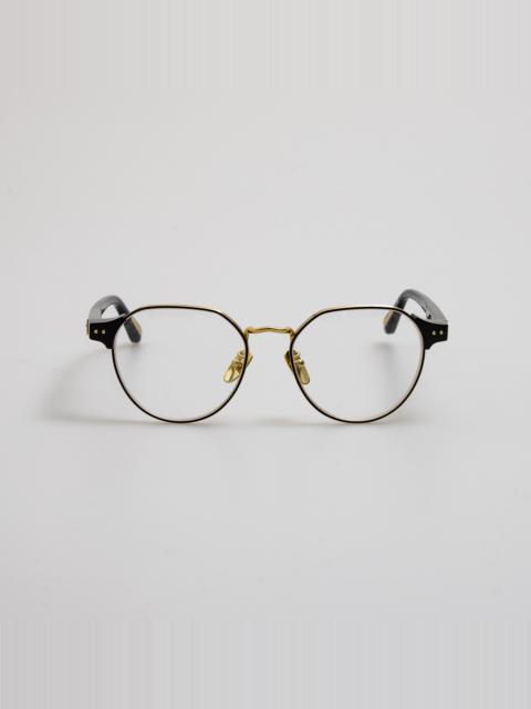 Men's Jonathan Angular Optical Frame in Black