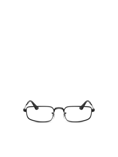 x Asap Rocky rectangle frame glasses