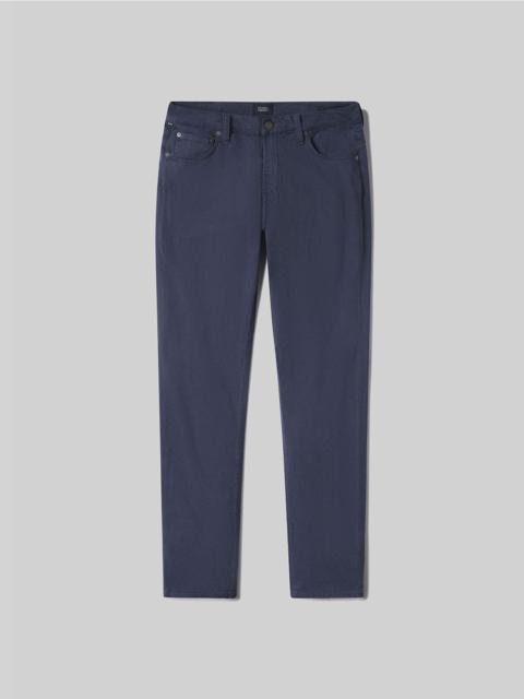 London Tapered Slim Brushed Sateen
In Lowell Blue