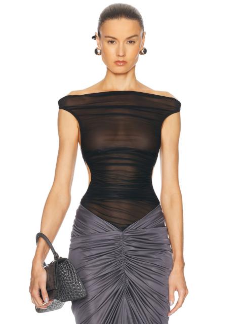 Cut Out Ruched Top