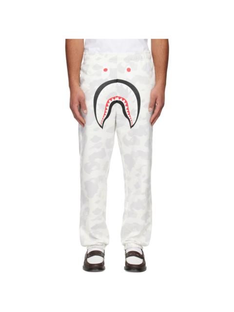 White City Camo Shark Relaxed Fit Sweatpants
