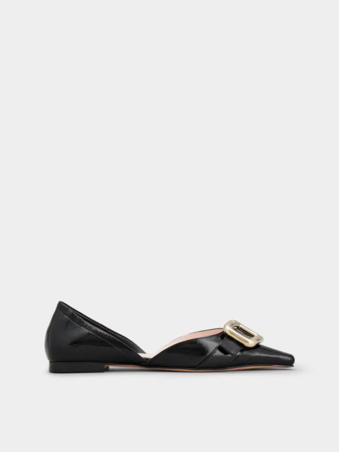 Viv' Canard D'Orsay Ballerinas in leather