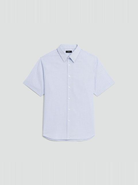 Irving Short-Sleeve Shirt in Geometric Cotton