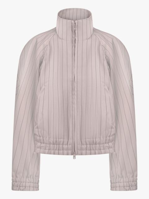 PINSTRIPE SPORT UNIFORM BLOUSON JACKET | CHAPEA