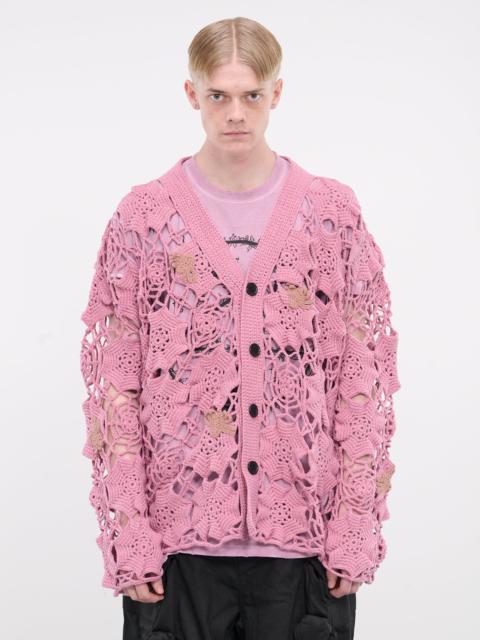 Spiderweb Knit Cardigan