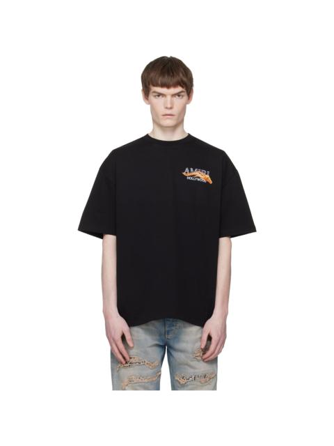 Black 'Amiri Hollywood' Horse Oversized T-shirt