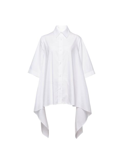 Flounce Short Sleeve Blouse
