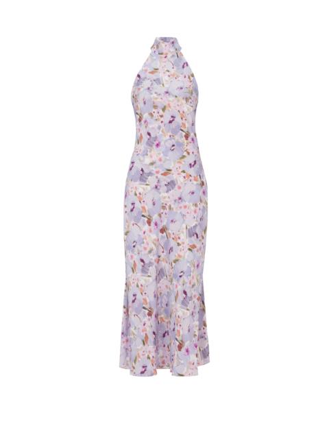 Printed Poppy Flower dress