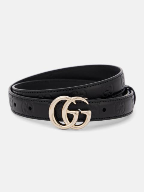 GG Marmont leather belt