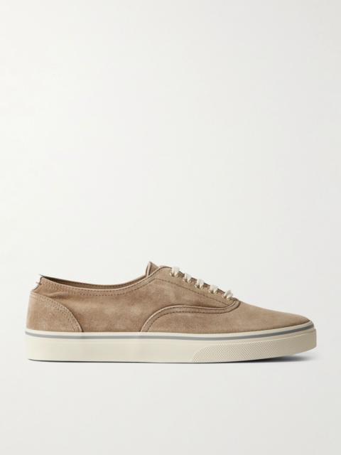 Suede Sneakers Taupe