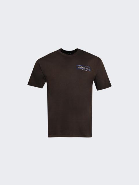 Surf Shop Boxy Tee Sunfade Brown