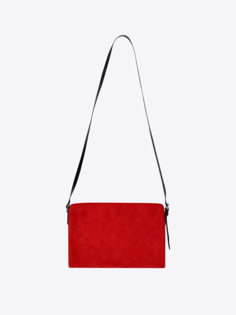 SUEDE CROSSBODY BAG
