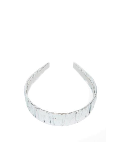 logo-plaque headband