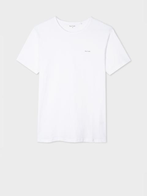 White Signature Logo Lounge T-Shirt