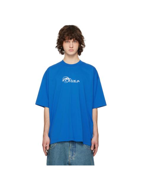 Blue 'Alaska' Tourist T-shirt