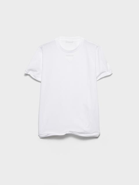 Shapeable cotton T-shirt