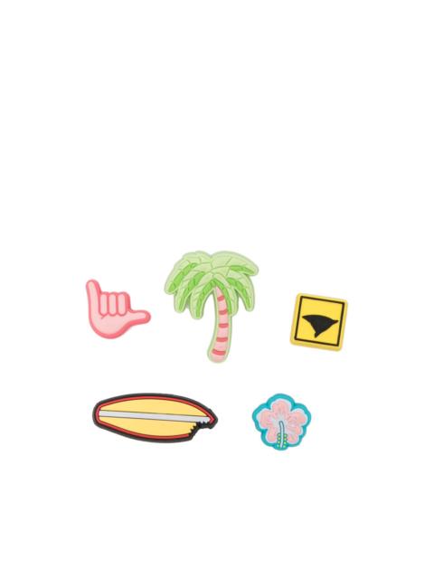 Jibbitz Surfing charms (set of five)