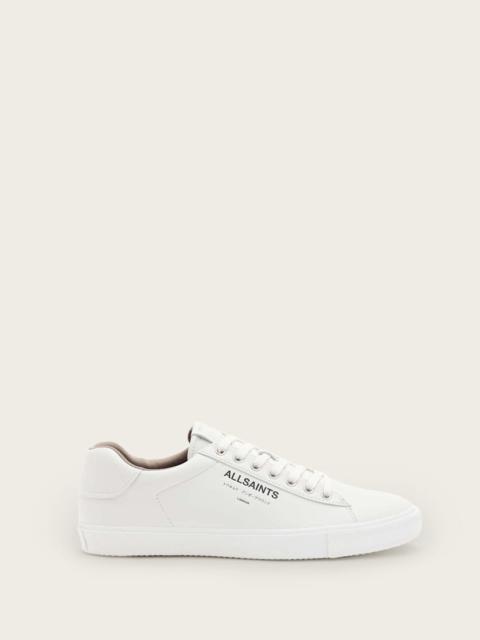 UNDERGROUND LEATHER LOW TOP SNEAKERS