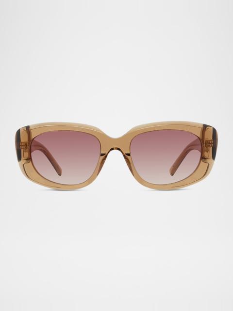GV Day Acetate Rectangle Sunglasses