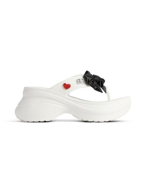 Women's Crocs™ Thong Jibbitz™ in White