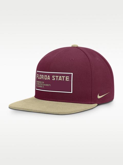 Florida State On-Field Pro Men's Nike Dri-FIT College Adjustable Hat