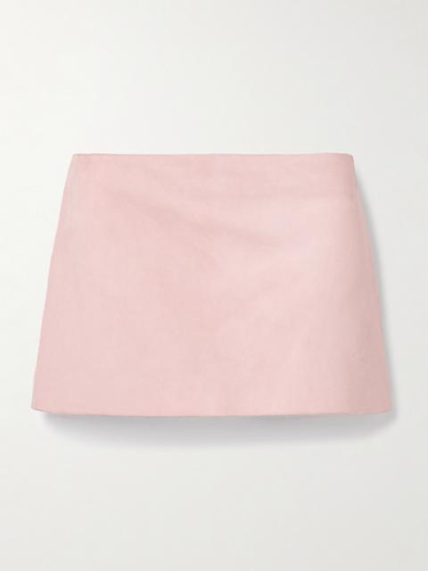 Jett Suede Mini Skirt