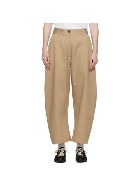 Tan Chalco Twill Trousers