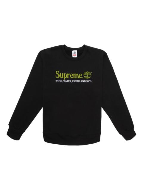 Supreme Timberland Crewneck Black
