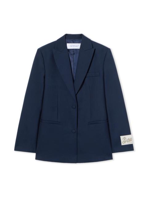 Gabardine Label Tomboy Blazer
