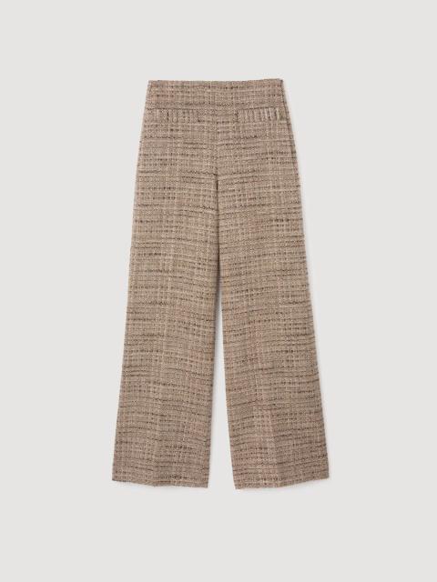 DECORATIVE TWEED TROUSERS
