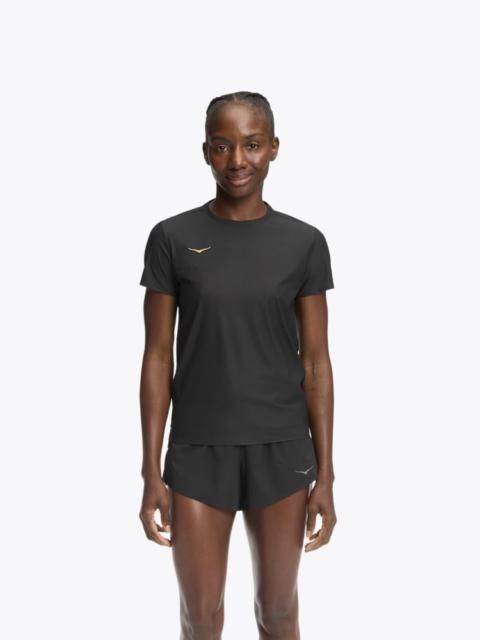 Women's Airolite Short Sleeve 2.0 Shirt in Black/Gold