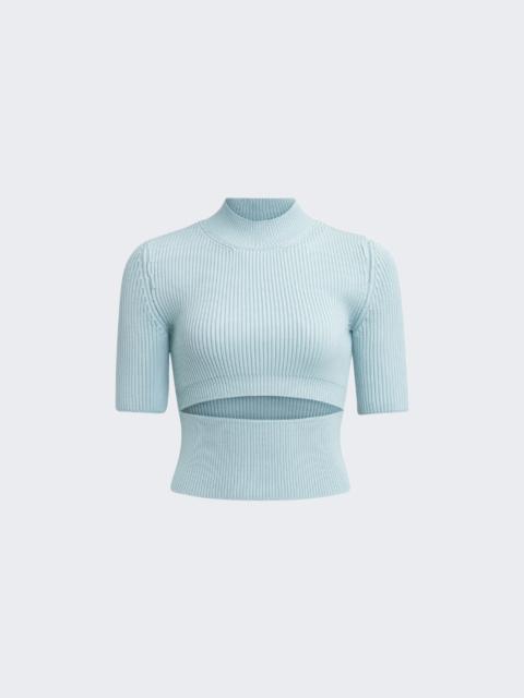 Slit Crop Top Menthe