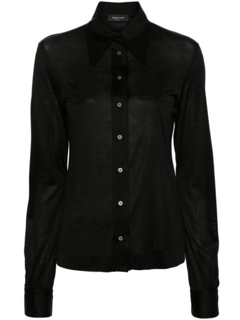 silk jersey shirt