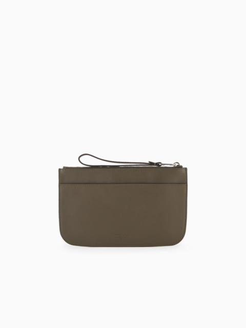 NAPPA LEATHER CLUTCH BAG