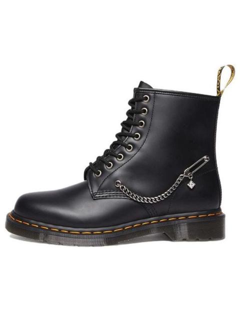 (WMNS) Dr. Martens 1460 Swarovski Leather Lace Up Boots 'Black' 28016001