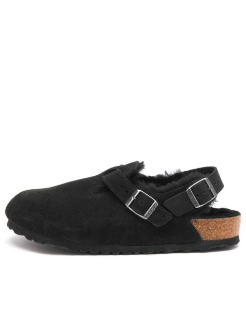 Birkenstock Tokio Shearling Leve Black Laf