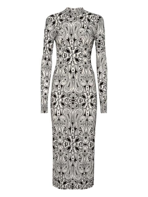 Gothic Plein midi dress