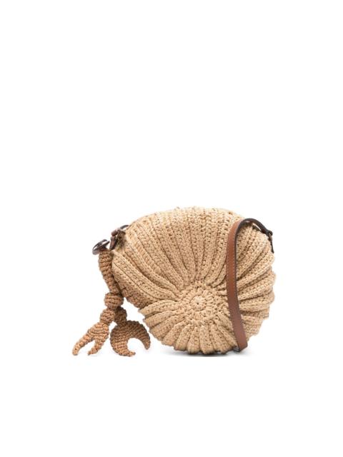 hermit crab cross body bag