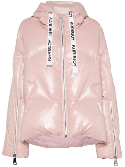 Khris shiny puffer jacket