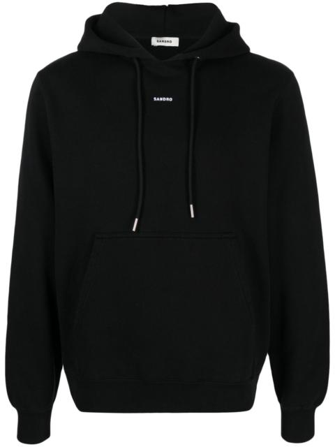 logo-print hoodie